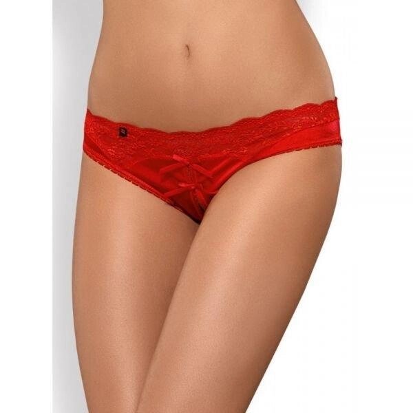 Трусики з інтимним вирізом Lovica crotchless panties Obsessive SM від компанії Інтернет магазин Персик - фото 1