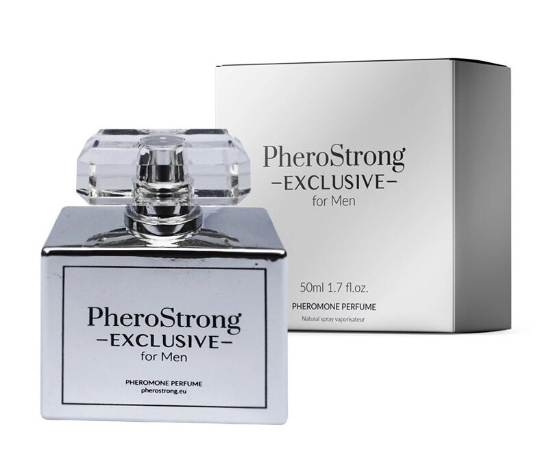 Туалетна вода із феромонами PheroStrong Exclusive for Men 50 ml, 3200020 від компанії Інтернет магазин Персик - фото 1