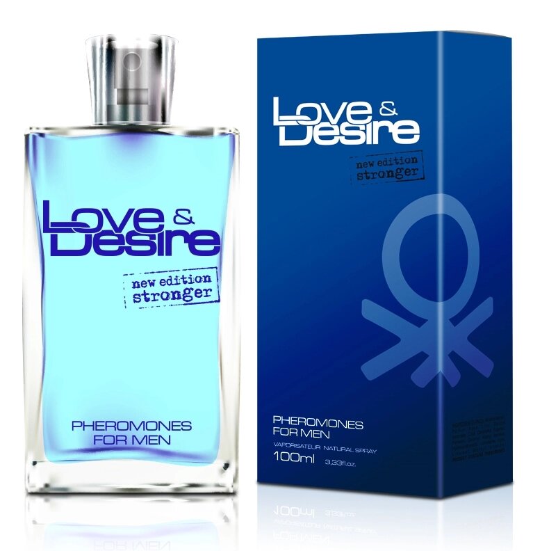 Туалетная вода с феромонами для мужчин Love & Desire for Men, 100 ml від компанії Інтернет магазин Персик - фото 1