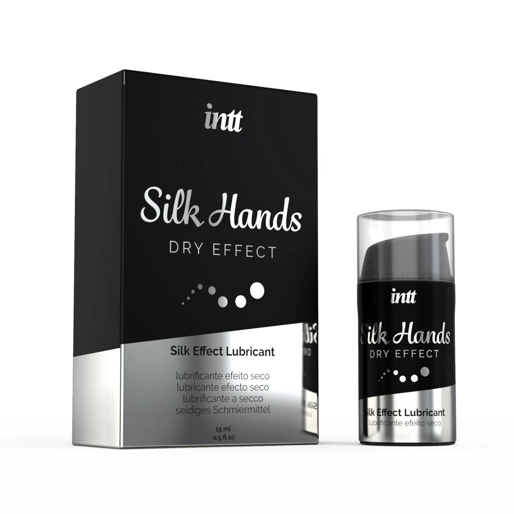 Ультагусте силіконове мастило Intt Silk Hands (15 мл) (без упаковки!!) від компанії Інтернет магазин Персик - фото 1