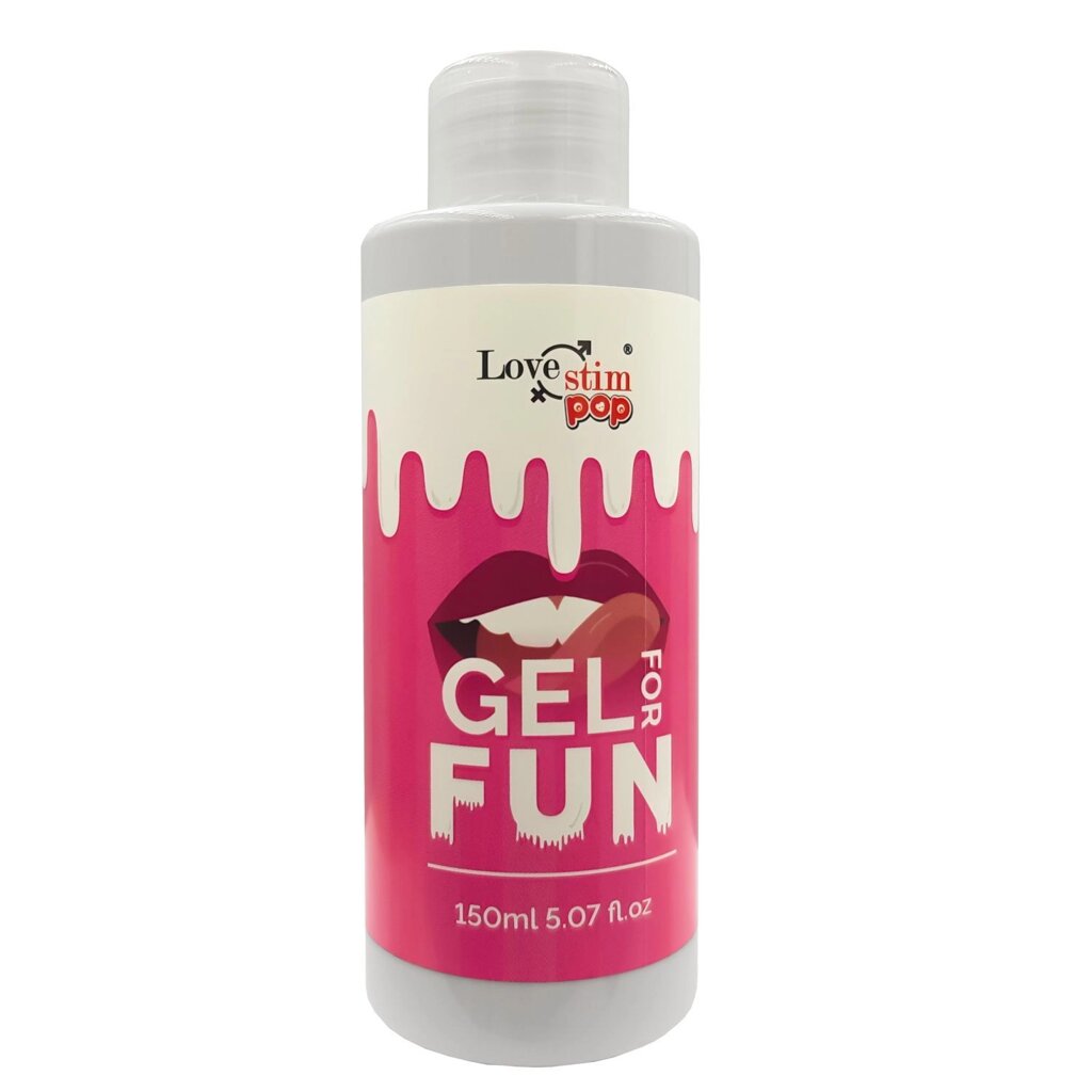 Універсальний гель-лубрикант LoveStim - POP Gel for fun, 150 ml від компанії Інтернет магазин Персик - фото 1