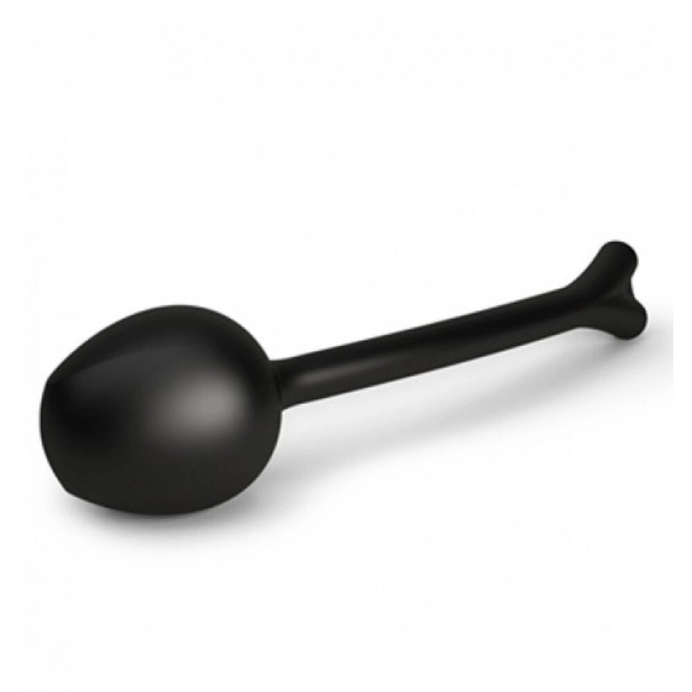 Вагінальна кулька Geisha Ball від Mystim з електростимуляції, чорна, 14.3 см х 3.3 см від компанії Інтернет магазин Персик - фото 1