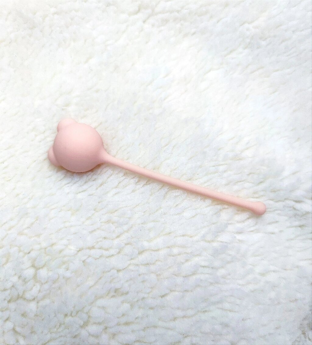 Вагінальна кулька Loveshop 2,7 см тілесний від компанії Інтернет магазин Персик - фото 1