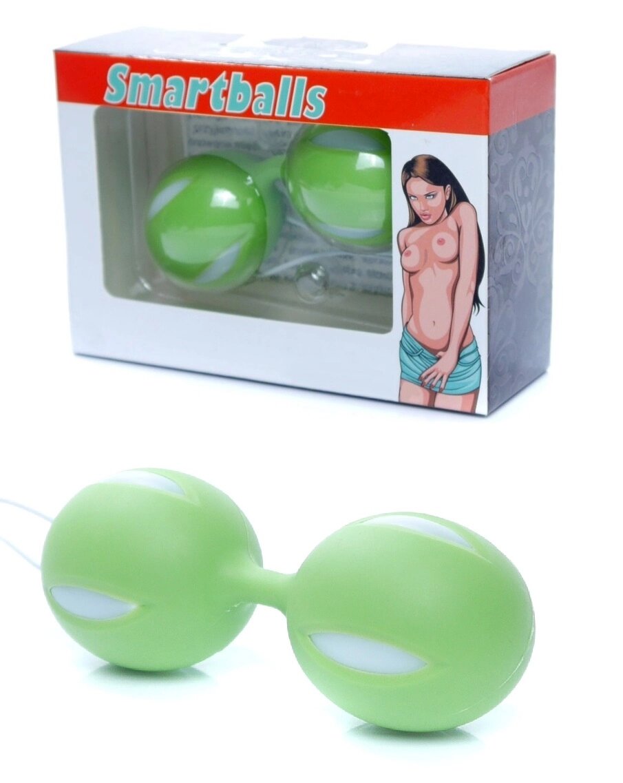 Вагінальні кульки Boss Series - Smartballs Green, BS6700019 від компанії Інтернет магазин Персик - фото 1