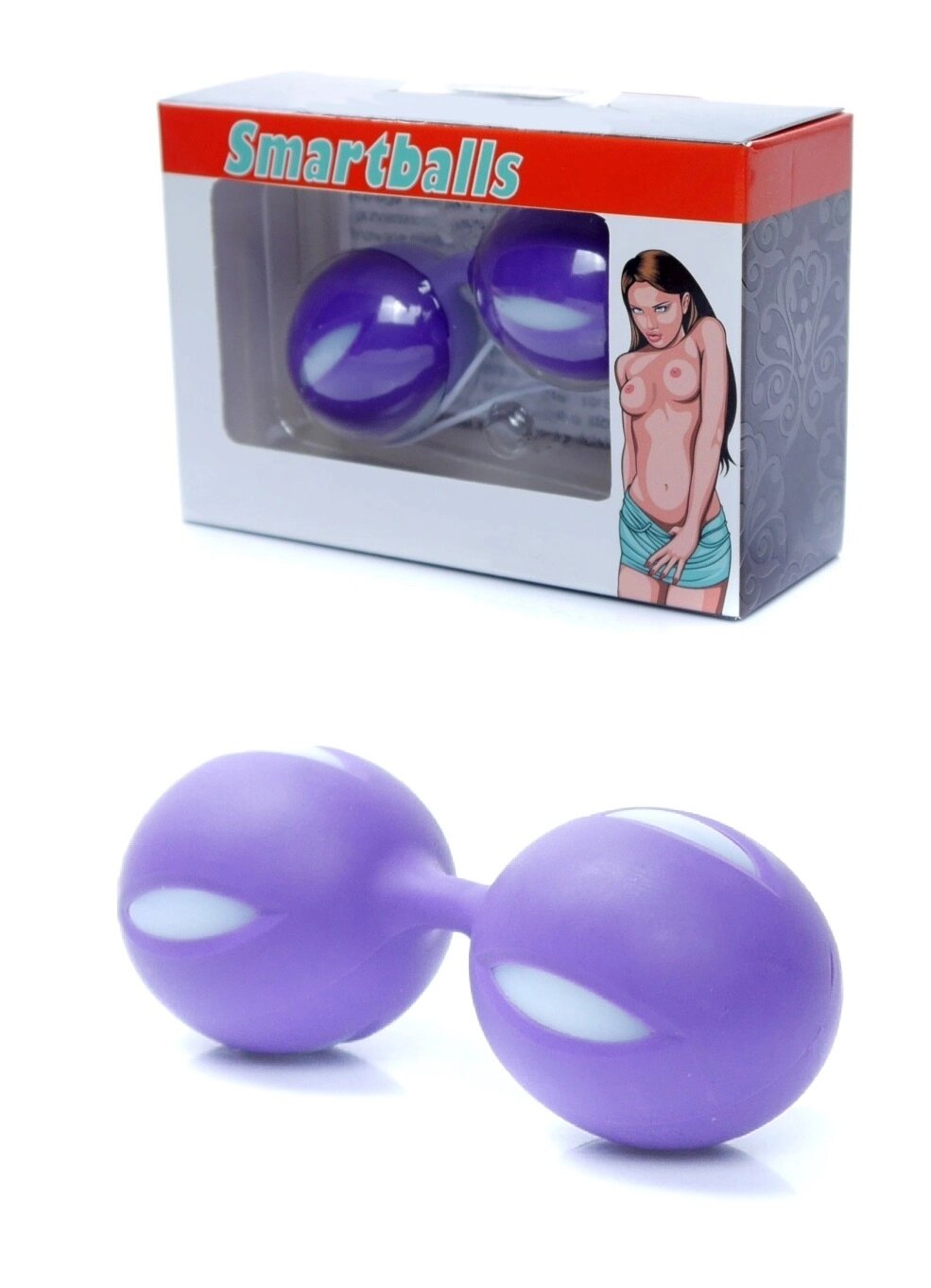 Вагінальні кульки Boss Series - Smartballs Purple, BS6700017 від компанії Інтернет магазин Персик - фото 1