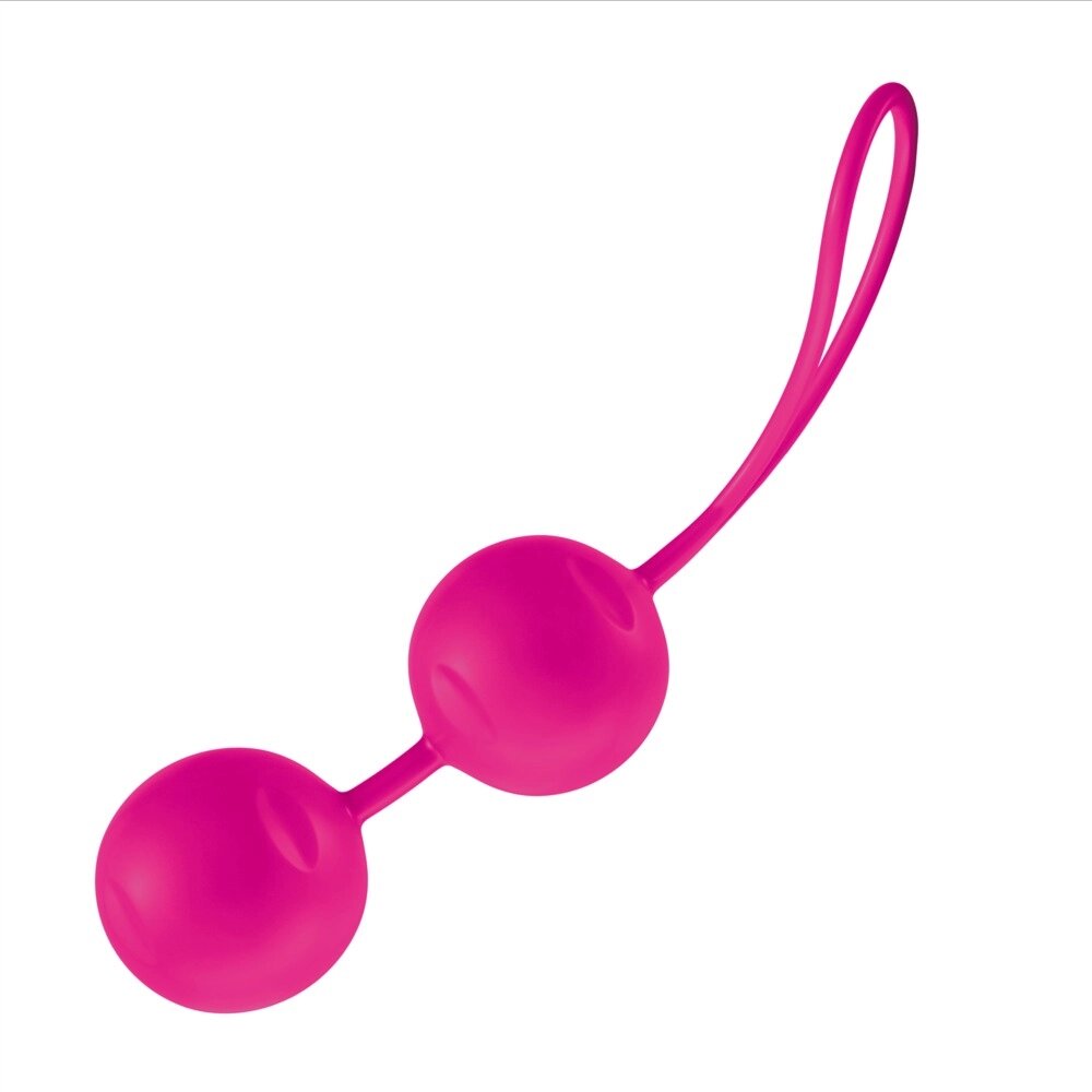 Вагінальні кульки JOY Division Joyballs Trend, magenta від компанії Інтернет магазин Персик - фото 1
