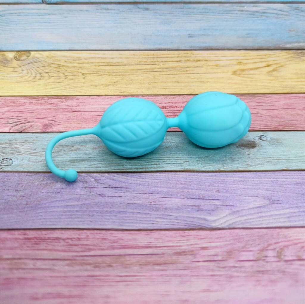 Вагінальні кульки Loveshop Kegel Balls Blue від компанії Інтернет магазин Персик - фото 1
