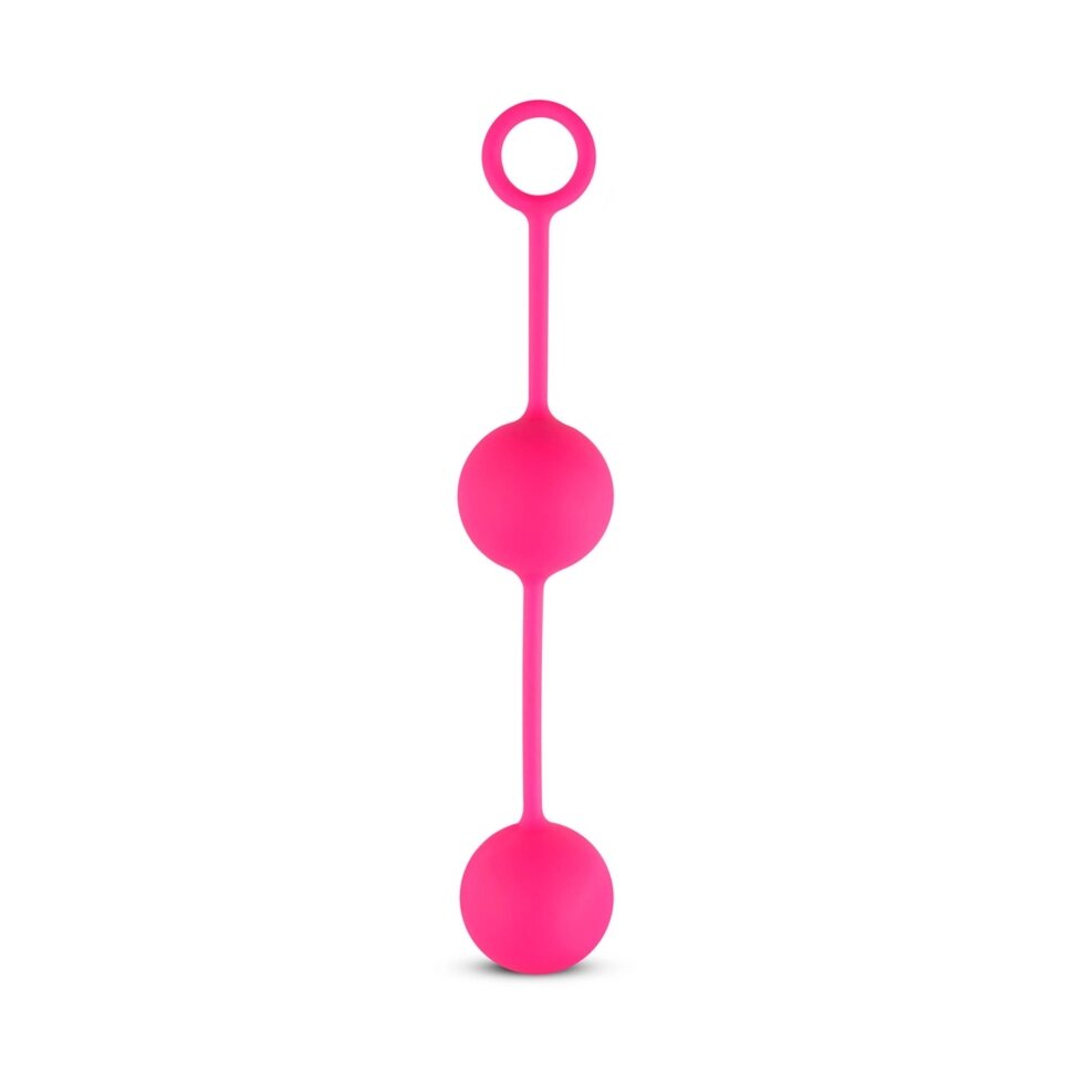 Вагінальні кульки з переміщеним гравітаційним центром любовні кулі з противаги - рожевим від компанії Інтернет магазин Персик - фото 1