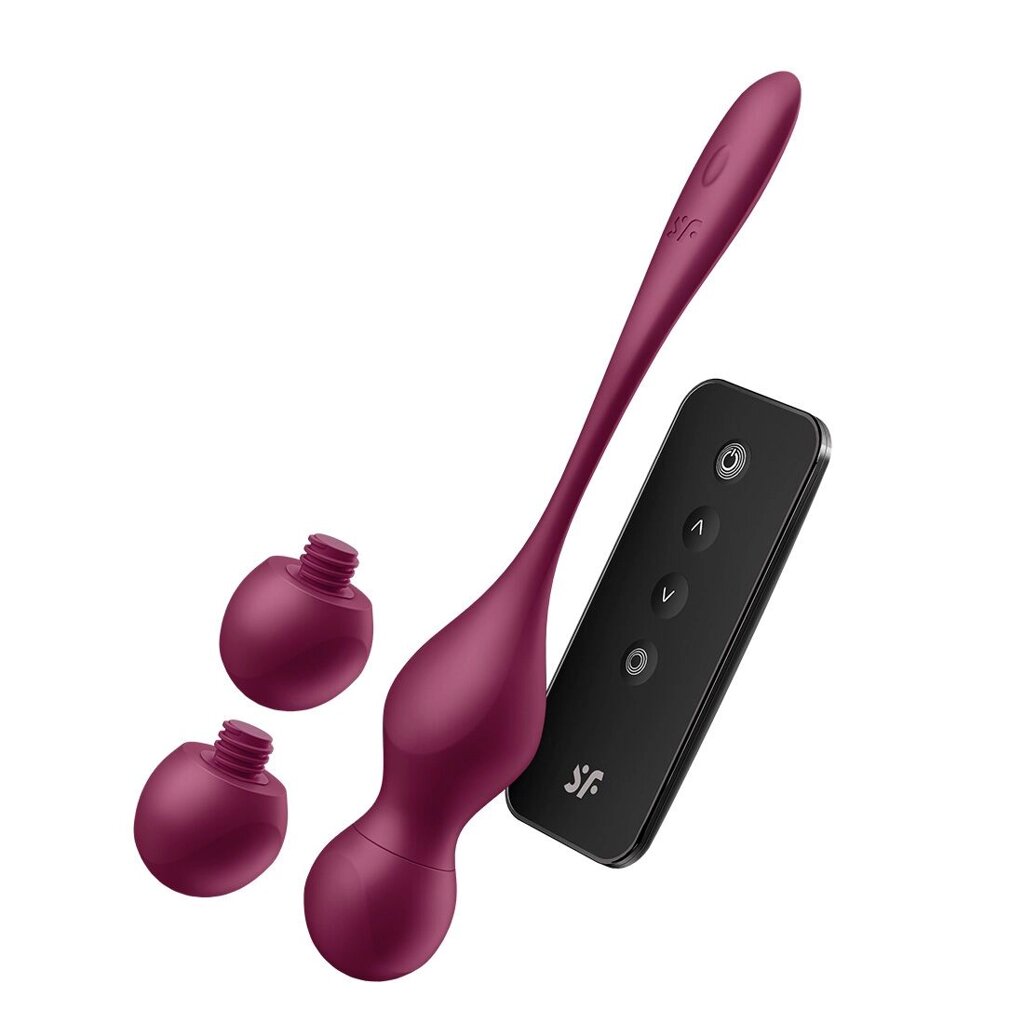 Вагінальні кульки з вібрацією Satisfyer Love Birds Vary Connect App від компанії Інтернет магазин Персик - фото 1