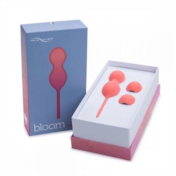 Вагінальні кульки з Вібрацією We-Vibe Bloom Kegel Balls від компанії Інтернет магазин Персик - фото 1