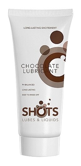 Вагінальний ароматизований лубрикант Shots Chocolate Lubricant, 100 мл від компанії Інтернет магазин Персик - фото 1