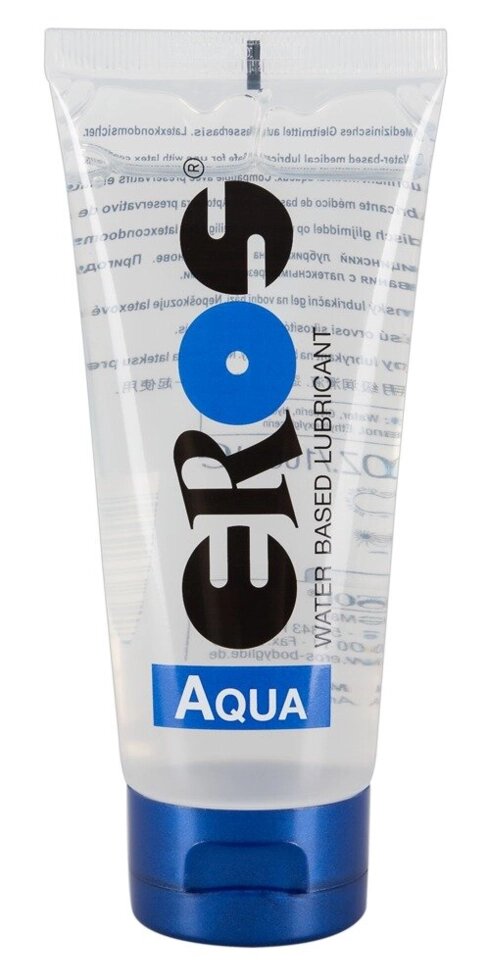 Вагінальний гель-лубрикант EROS "Aqua" (200 ml) від компанії Інтернет магазин Персик - фото 1