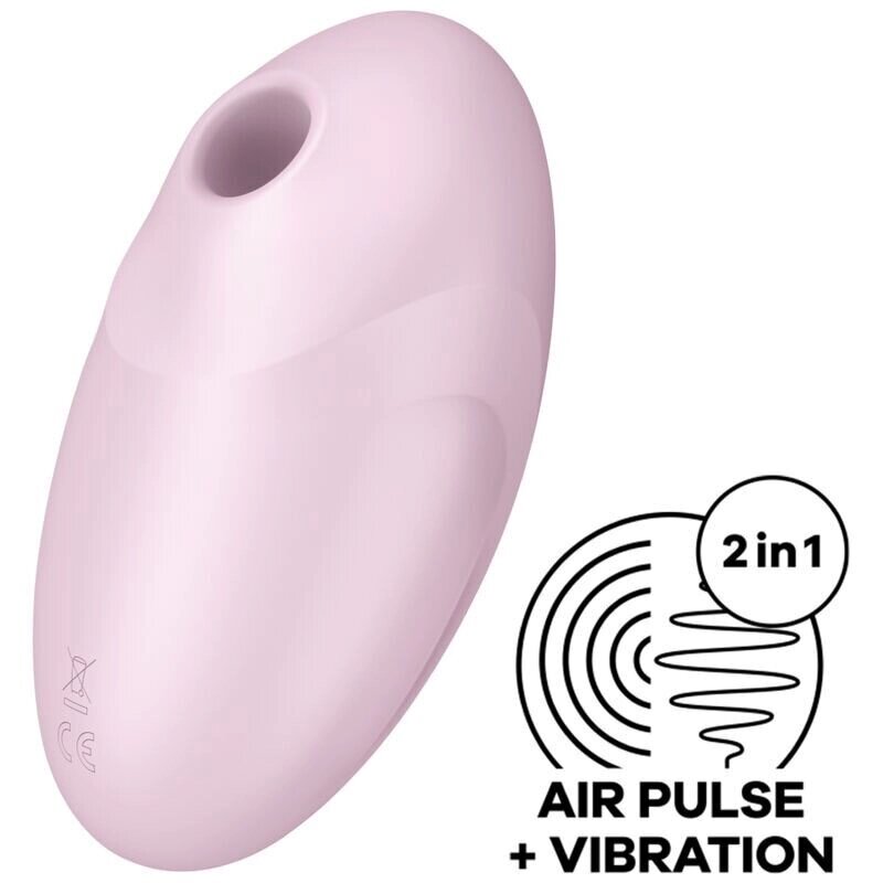 Вакуумний стимулятор Satisfyer Vulva Lover 3 Pink від компанії Інтернет магазин Персик - фото 1