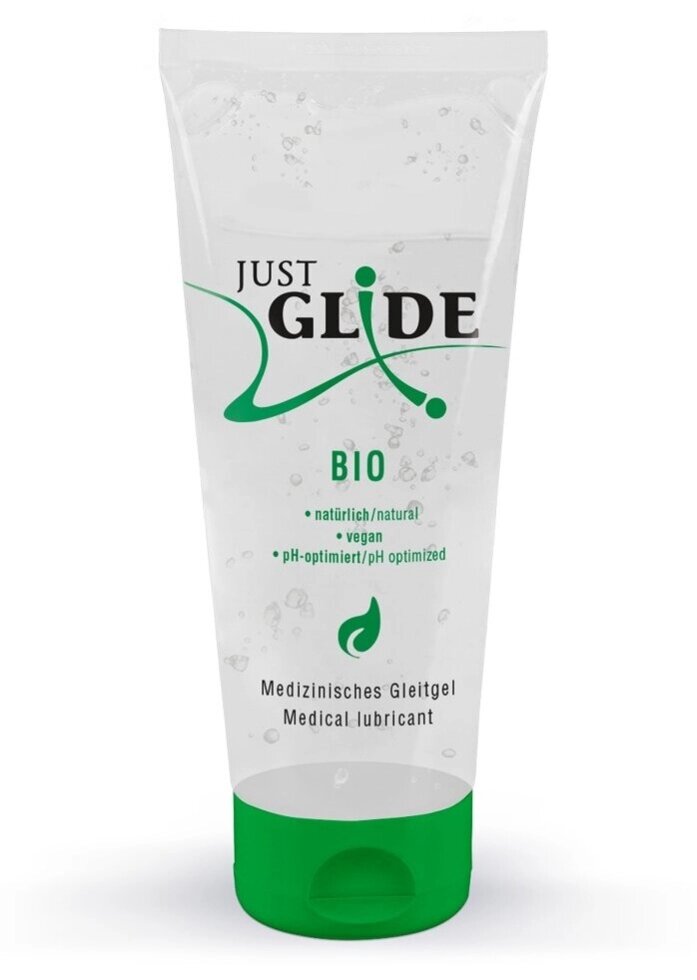 Веганські органічний гель-лубрикант - Just Glide Bio, 200 ml від компанії Інтернет магазин Персик - фото 1