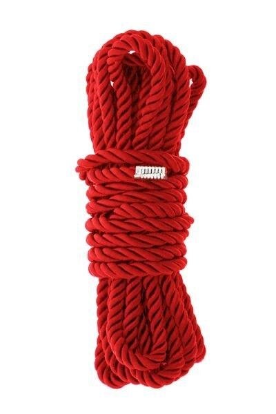 Веревка для бондажа BLAZE DELUXE BONDAGE ROPE 5M RED від компанії Інтернет магазин Персик - фото 1