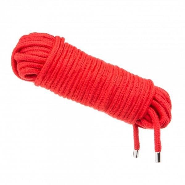 Веревка для бондажа LOVE ROPE Red , 20 м від компанії Інтернет магазин Персик - фото 1