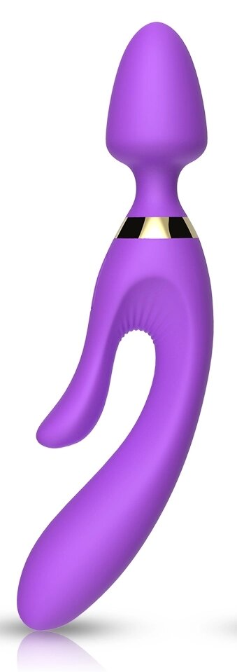 Вібрація серії BOSS - Магічна паличка USB Purple 9 Function, BS5200027-1 від компанії Інтернет магазин Персик - фото 1