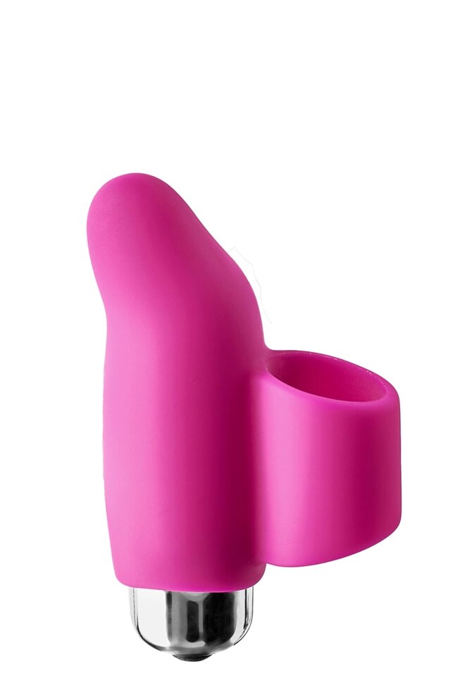 Вібраційні насадки мрія іграшки фліртують палець вібру рожевий від компанії Інтернет магазин Персик - фото 1