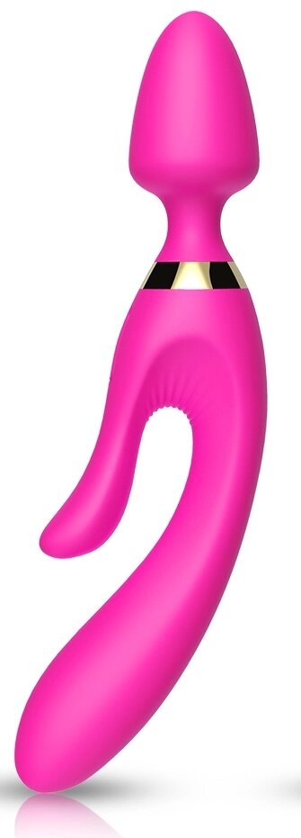 Вібраційний масажер серії Boss - Магічна паличка USB Pink 9 Функція, BS5200027 від компанії Інтернет магазин Персик - фото 1