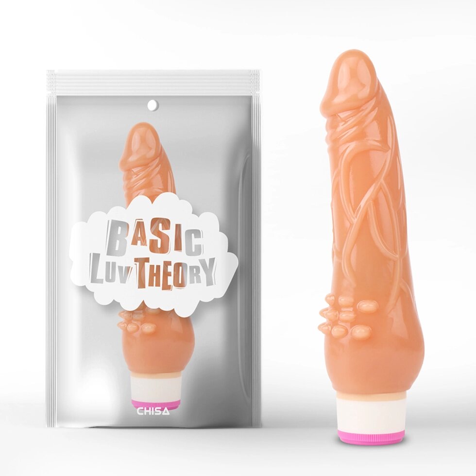 Вібратор Basic Luv Theory Beginner Rider-Pink Chisa 20,5 см від компанії Інтернет магазин Персик - фото 1