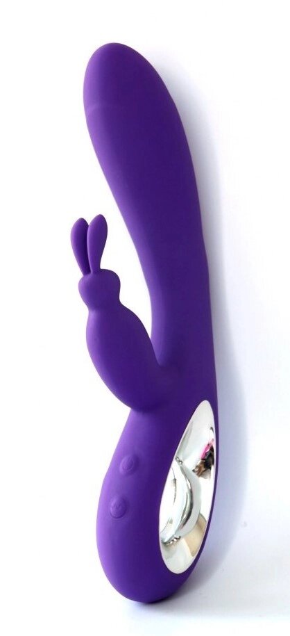 Вібратор Белли з медичного силікону, фіолетовий від компанії Інтернет магазин Персик - фото 1