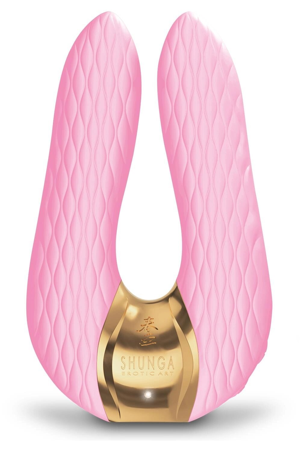 Вібратор для клітора Shunga Aiko, рожевий , 10.5 см х 6,5 см від компанії Інтернет магазин Персик - фото 1