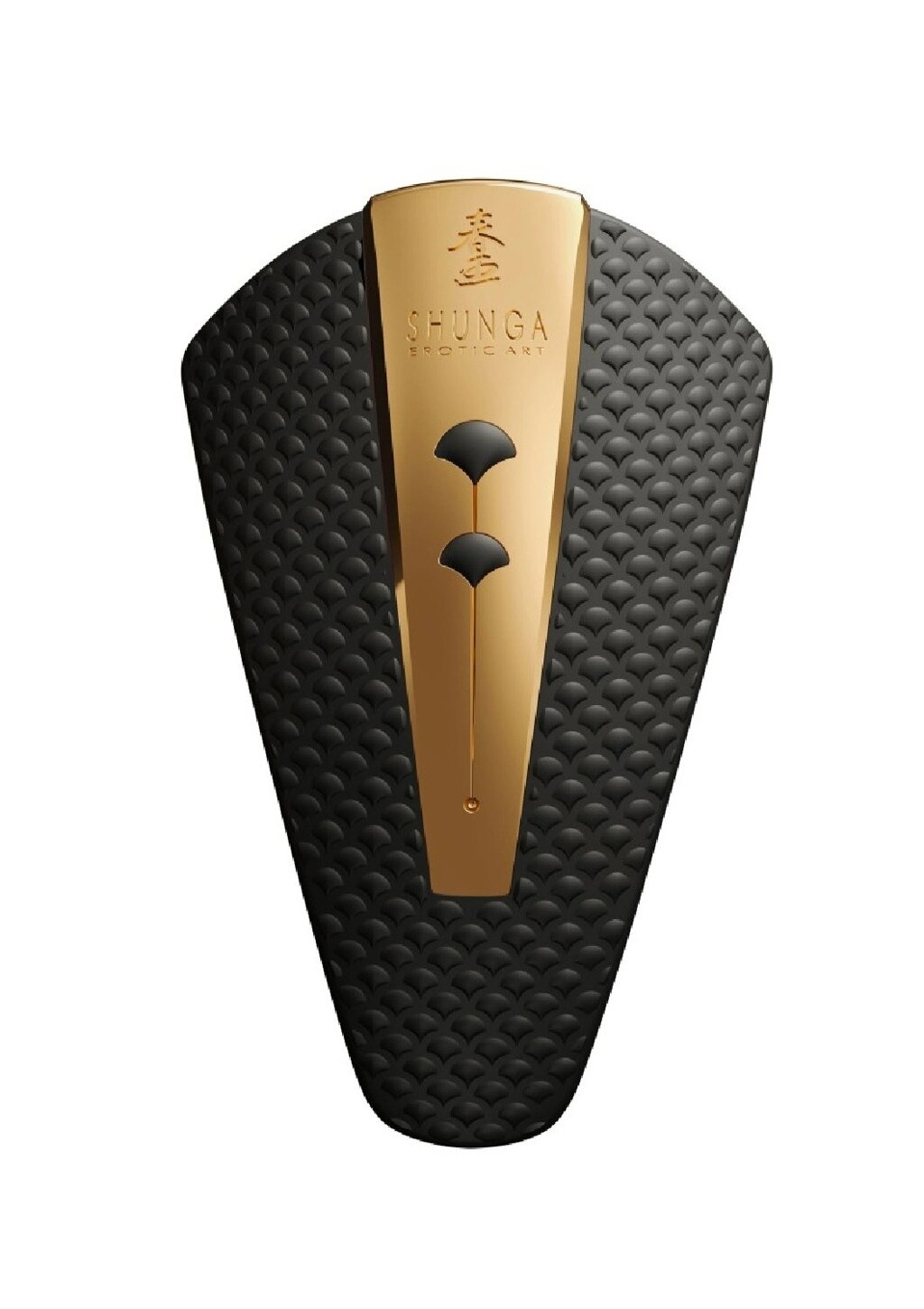 Вібратор для клітора Shunga Obi чорний, 11.5 см х 7 см від компанії Інтернет магазин Персик - фото 1