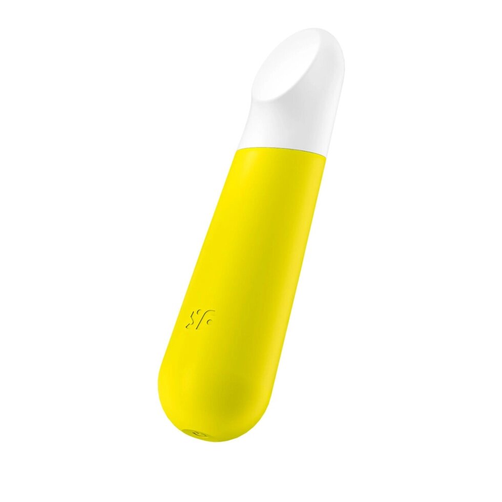 Вібратор для клітора Ultra Power Bullet 4 Yellow від компанії Інтернет магазин Персик - фото 1