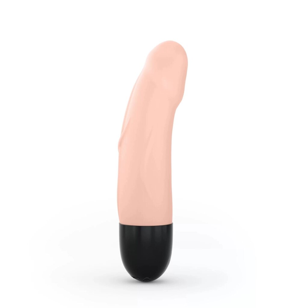 Вібратор Dorcel Real Vibration S Flesh 2.0, діам 3,7см, перезаряджається, для точки G від компанії Інтернет магазин Персик - фото 1