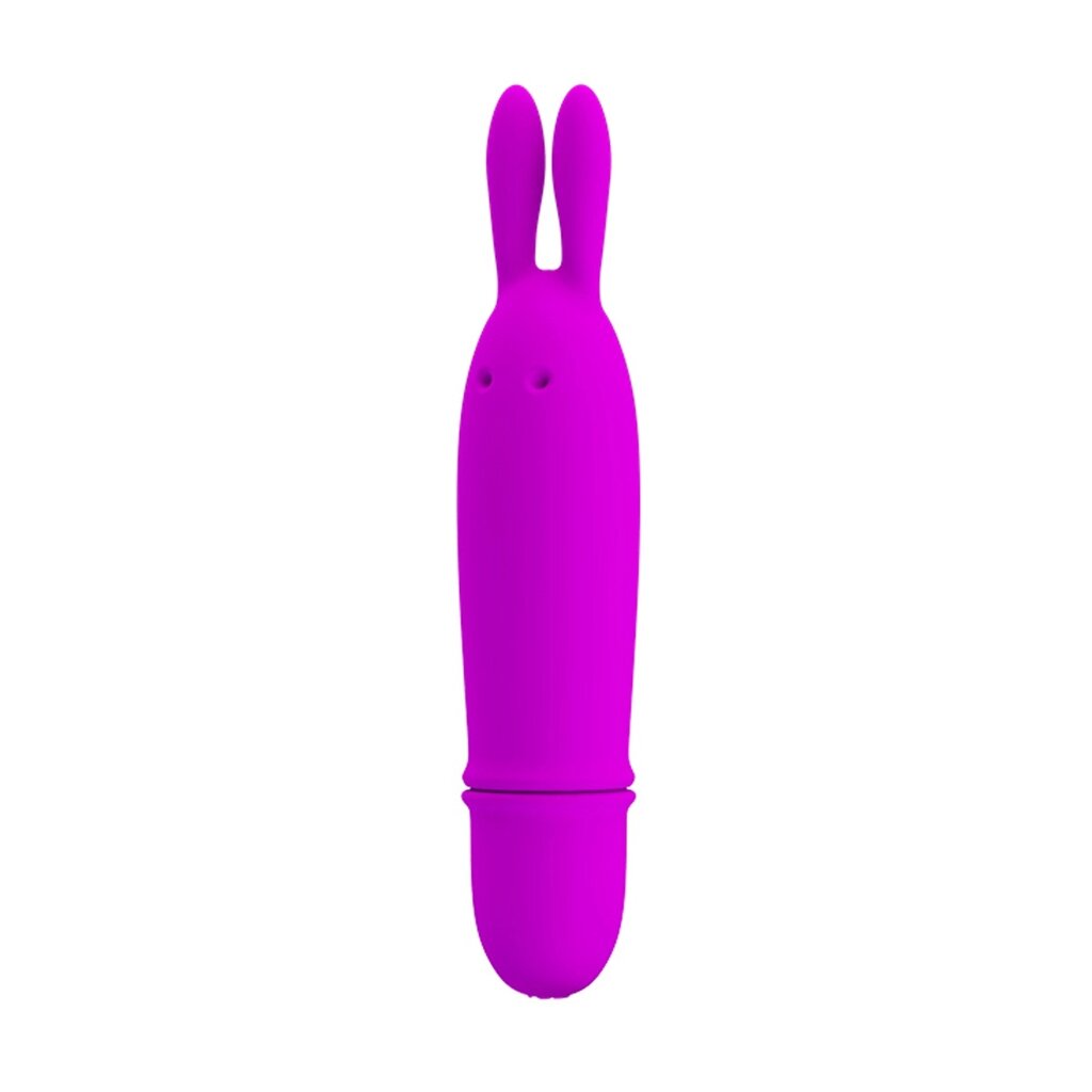 Вібратор кліторальний Кролик 12,7 х 2,4 см від компанії Інтернет магазин Персик - фото 1