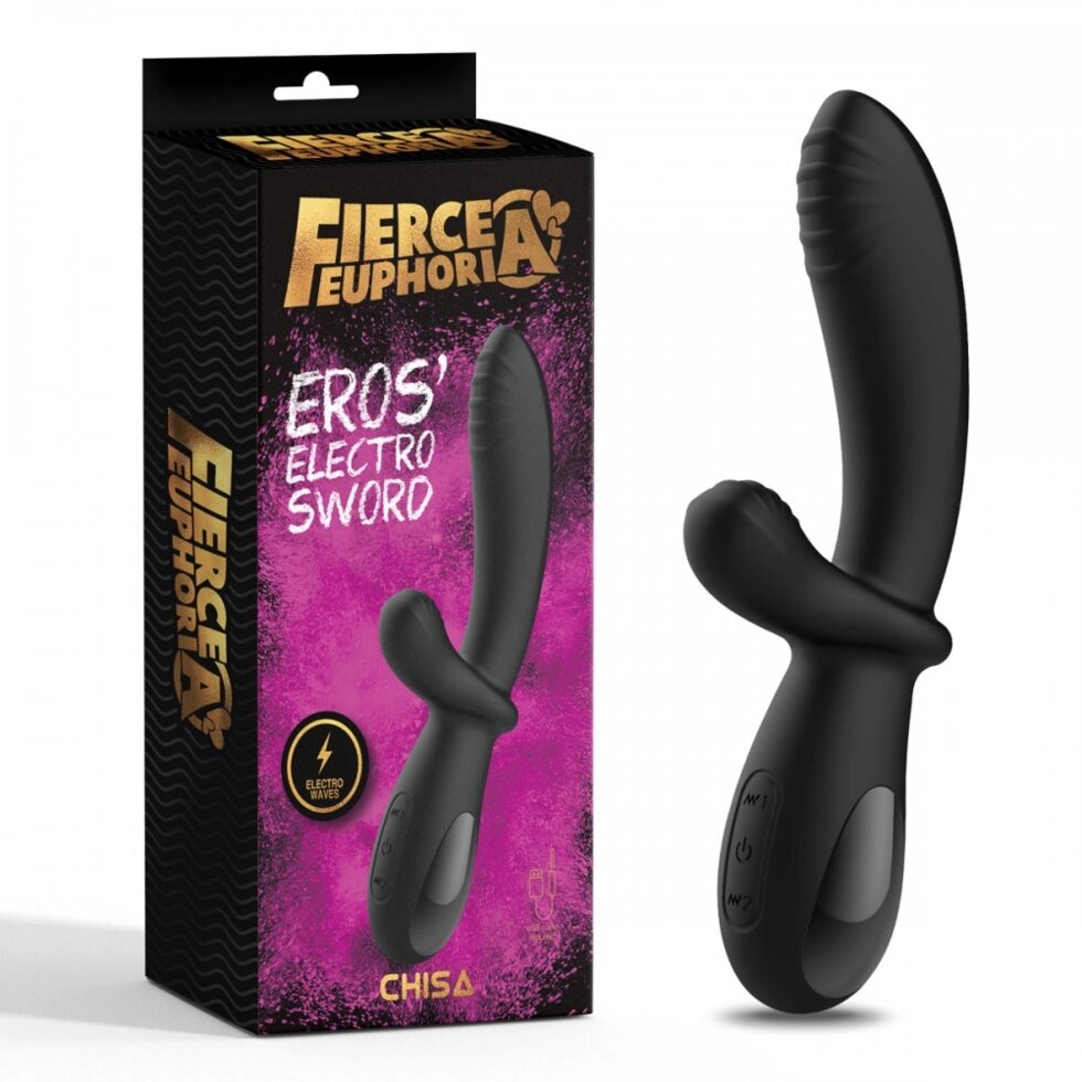 Вібратор кролик Fierce Euphoria Eros'electro Sword Chisa від компанії Інтернет магазин Персик - фото 1