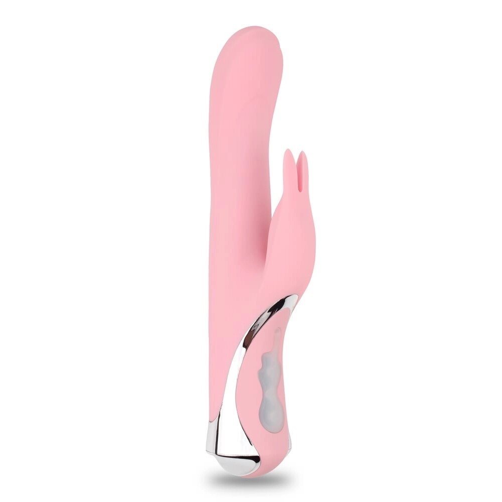 Вібратор кролика кролика вібратор Chisa aphrovibe обертовий ракетний зайчик, рожевий від компанії Інтернет магазин Персик - фото 1