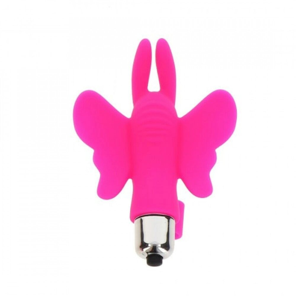 Вібратор на палець ToyJoy Butterfly Pleaser, рожевий від компанії Інтернет магазин Персик - фото 1