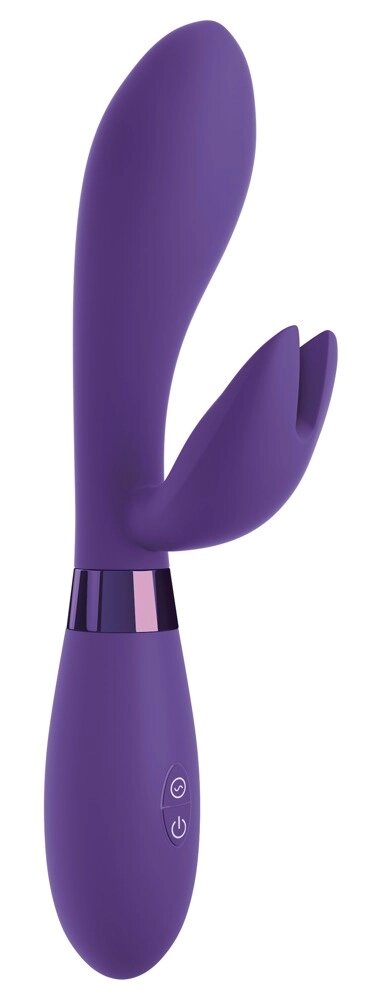 Вібратор OMG! Кролики фіолетові від компанії Інтернет магазин Персик - фото 1