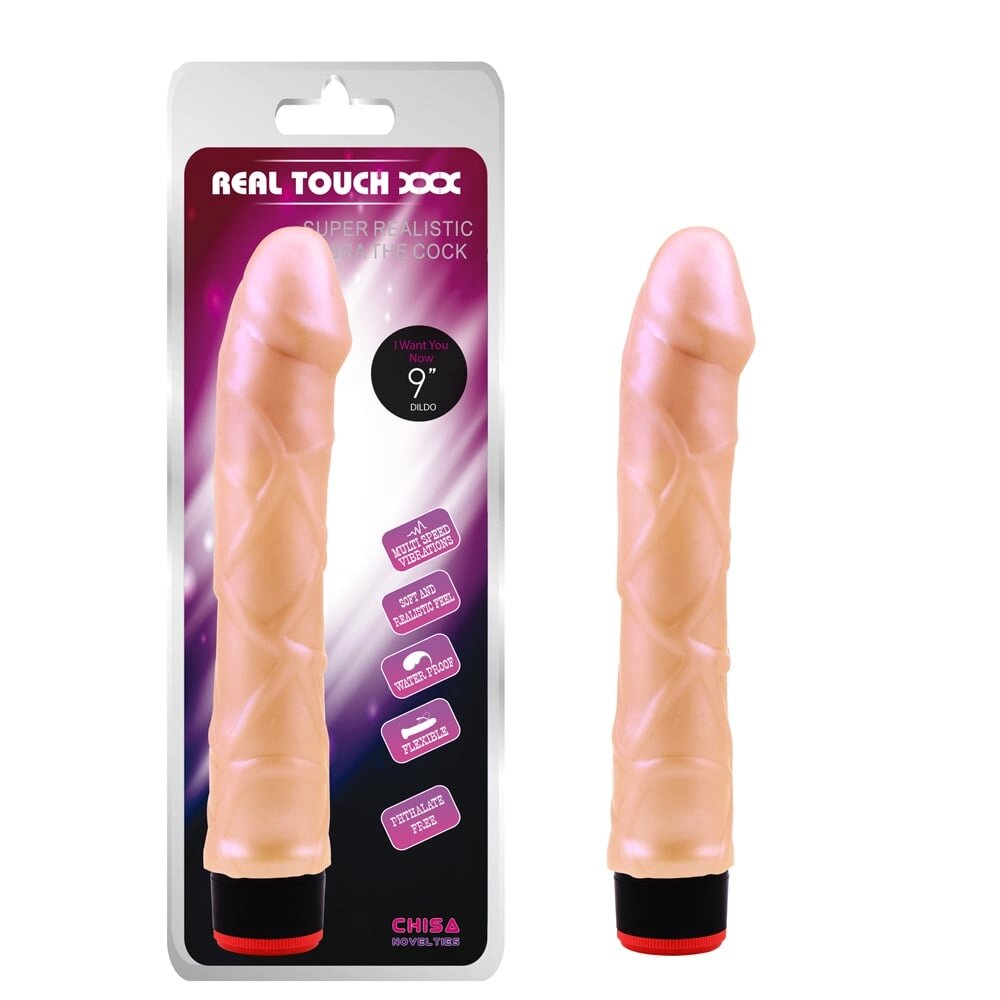 Vibrator Realist Chisa 9 "Vibe Cock - плоть від компанії Інтернет магазин Персик - фото 1