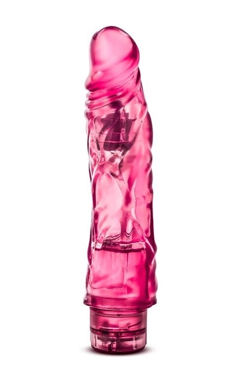 Вібратор реалістичний рожевий Blush B Yours Vibe 10, 22.5 х 4.9 см від компанії Інтернет магазин Персик - фото 1