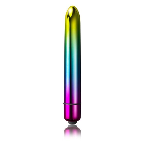 Вібратор Rocks Off RO-140mm Prism Rainbow від компанії Інтернет магазин Персик - фото 1