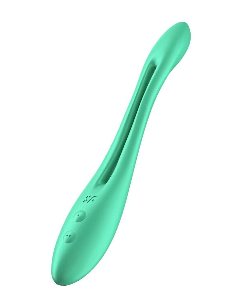 Вібратор Satisfyer Elastic Game Light Green від компанії Інтернет магазин Персик - фото 1