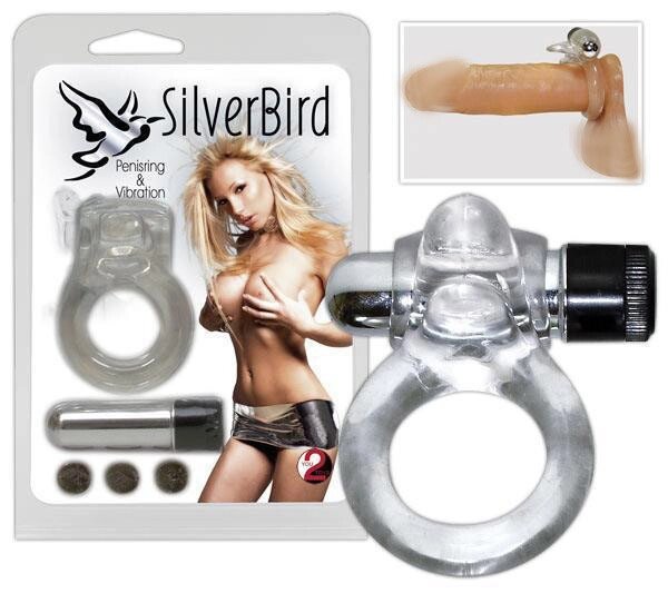 Виброкольцо Silver bird ##от компании## Интернет магазин Персик - ##фото## 1