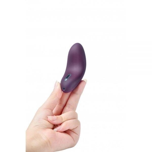 Вібромасажер ергономічної форми Svakom-Echo, Purple від компанії Інтернет магазин Персик - фото 1