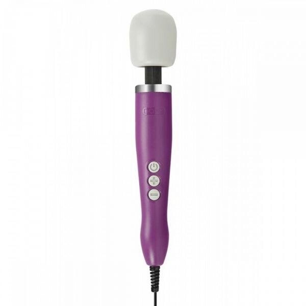 Вібромасажер Мікрофон DOXY Wand Massager, Purple від компанії Інтернет магазин Персик - фото 1