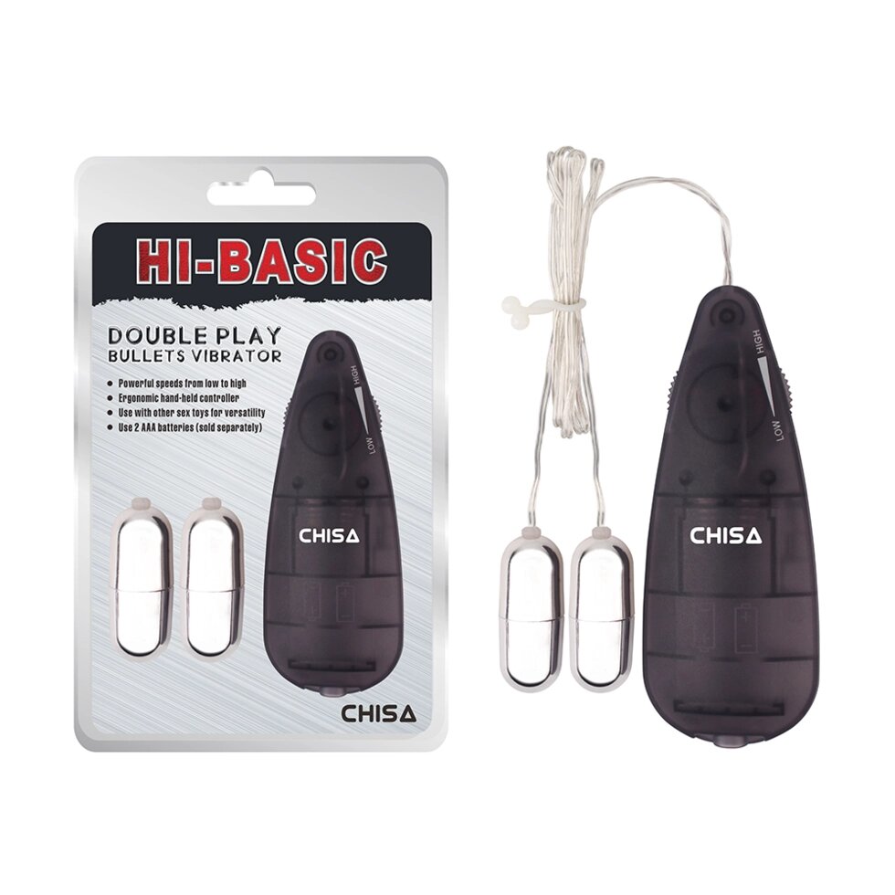 Vibropul з Chisa Double Play Bullet Vibrator Hi-Basic Control Panel від компанії Інтернет магазин Персик - фото 1