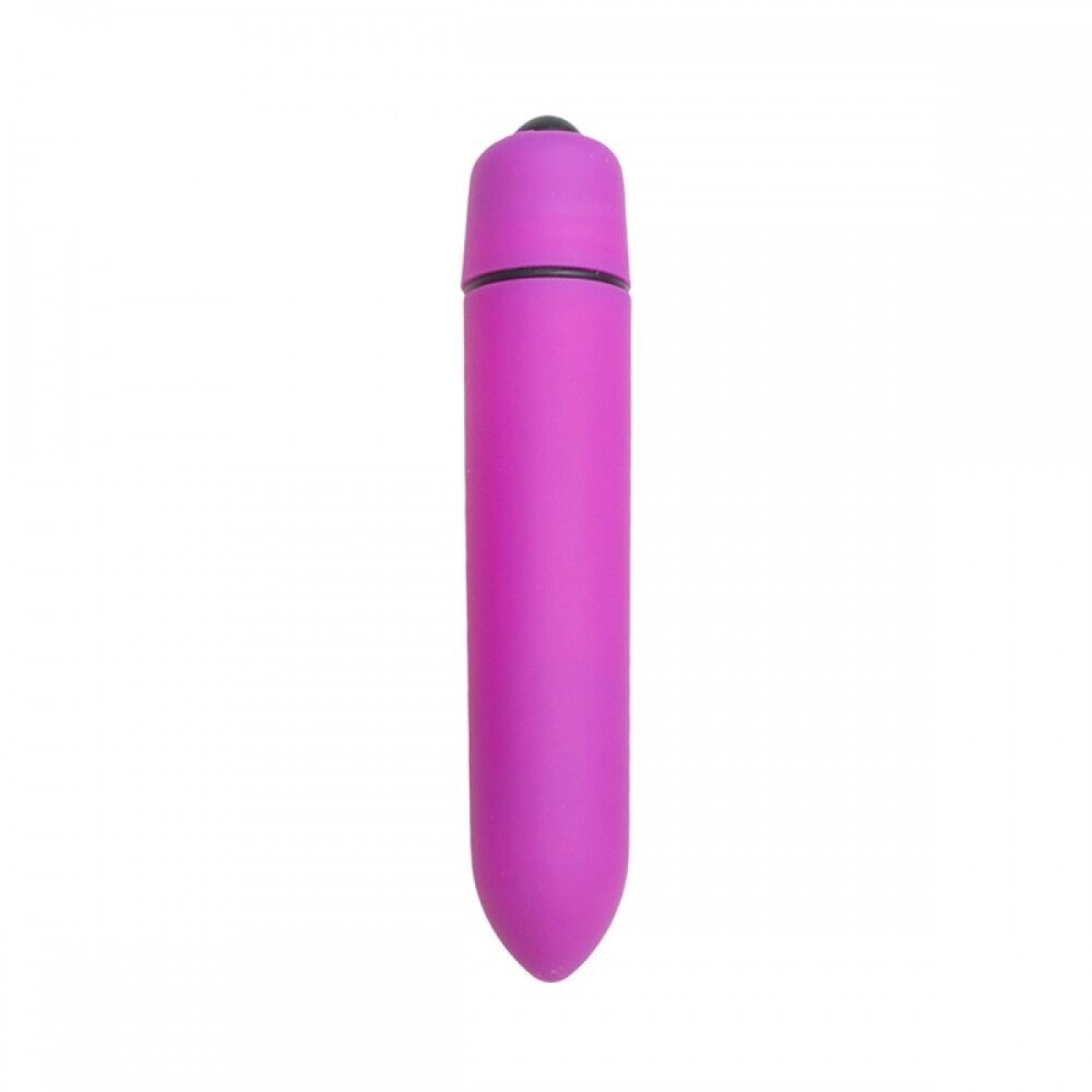 Вібропуля Easytoys, фіолетова, 9 х 1.5 см від компанії Інтернет магазин Персик - фото 1