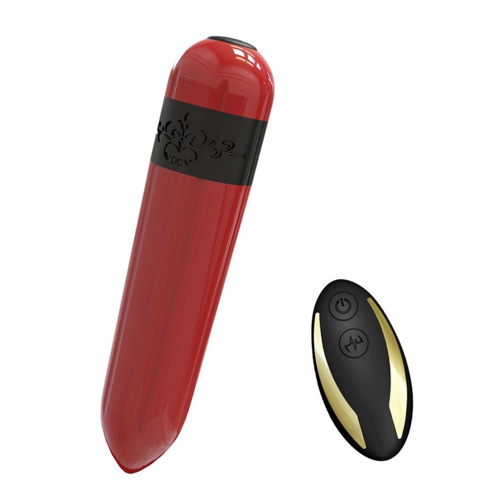 Вібропуля Rocket червона (with remote) від компанії Інтернет магазин Персик - фото 1