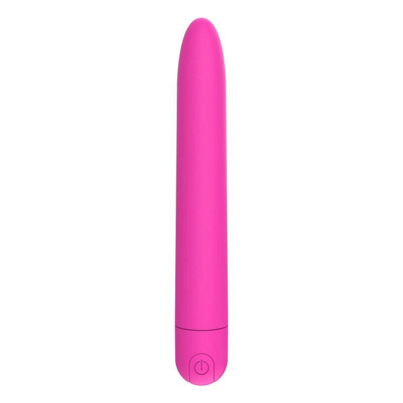 Вібропуля Ultra Power Bullet USB Matte Pink 10 режимів вібрації від компанії Інтернет магазин Персик - фото 1