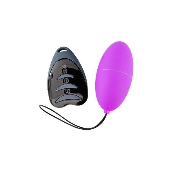 Виброяйцо з пультом дистанційного керування Alive Magic Egg 3.0 фіолетове від компанії Інтернет магазин Персик - фото 1