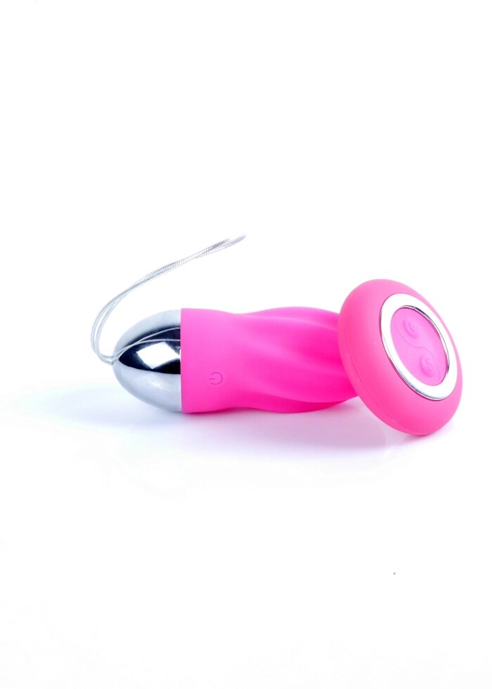 Виброяйцо з пультом дистанційного керування - Remoted controller egg 0.1 USB Pink від компанії Інтернет магазин Персик - фото 1