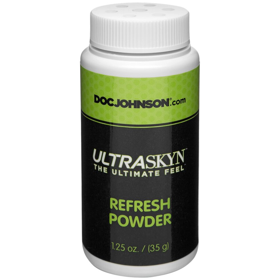 Відновлює засіб Doc Johnson Ultraskyn Refresh Powder White 35 гр від компанії Інтернет магазин Персик - фото 1
