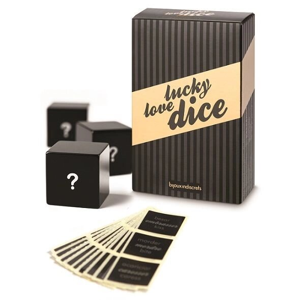 Відтворення кубиків Bijoux Indiscres Lucky Love Dice від компанії Інтернет магазин Персик - фото 1