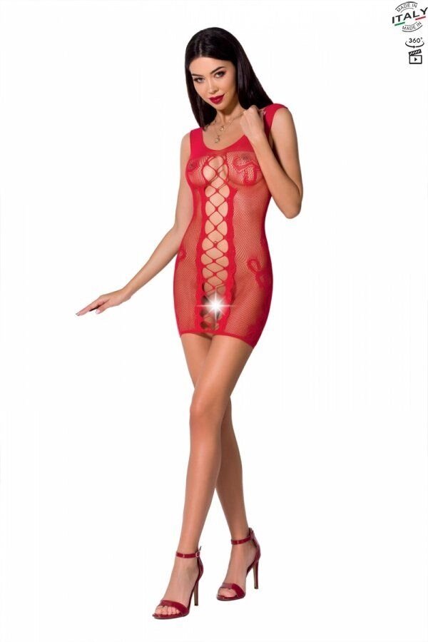 Відверту сукню-сітка Passion BS073 red від компанії Інтернет магазин Персик - фото 1